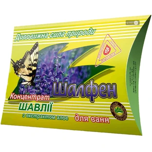 Концентрат для ванн Лабораторія Доктора Пирогова Шалфен, 450 г