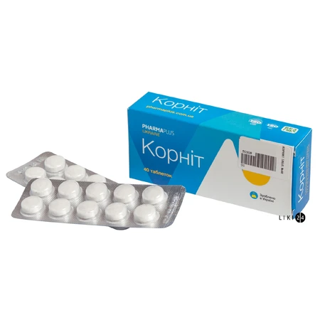 Корнит таблетки 500 мг, №40: цены и характеристики