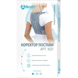 Корсет для корекції постави Алком 1021 ортопедичний розмір 1 Сірий
