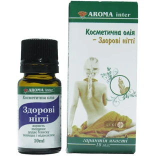 Масло косметическое Aroma Inter Здоровые ногти 10 мл