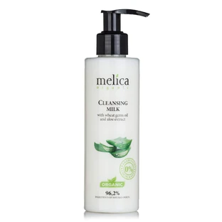 Косметическое молочко Melica Organic с маслом зародышей пшеницы и экстракта алоэ 200 мл