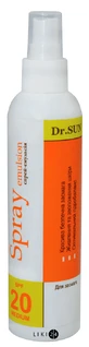 Средство для загара Dr. SUN SPF20 с ультрафиолетовым фильтром 200 мл