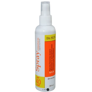 Засіб для засмаги Dr. SUN SPF40 з ультрафіолетовим фільтром 200 мл