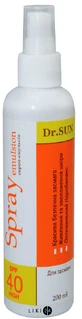 Средство для загара Dr. SUN SPF40 с ультрафиолетовым фильтром 200 мл