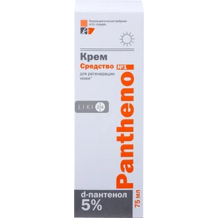 Пантенол Elfa Pharm крем, 75 мл