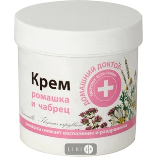 Крем Домашній доктор Ромашка і чебрець 250 мл