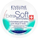Відбілюючий крем для обличчя та тіла Eveline Extra Soft Whitening, 200 мл