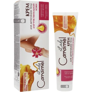 Крем Lady Caramel  для депіляції чутливої шкіри тіла, 100 мл