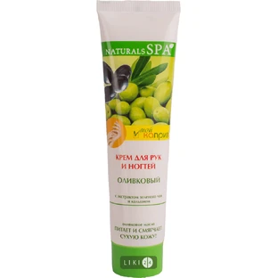 Крем для рук Natural Spa 110 мл, оливковий