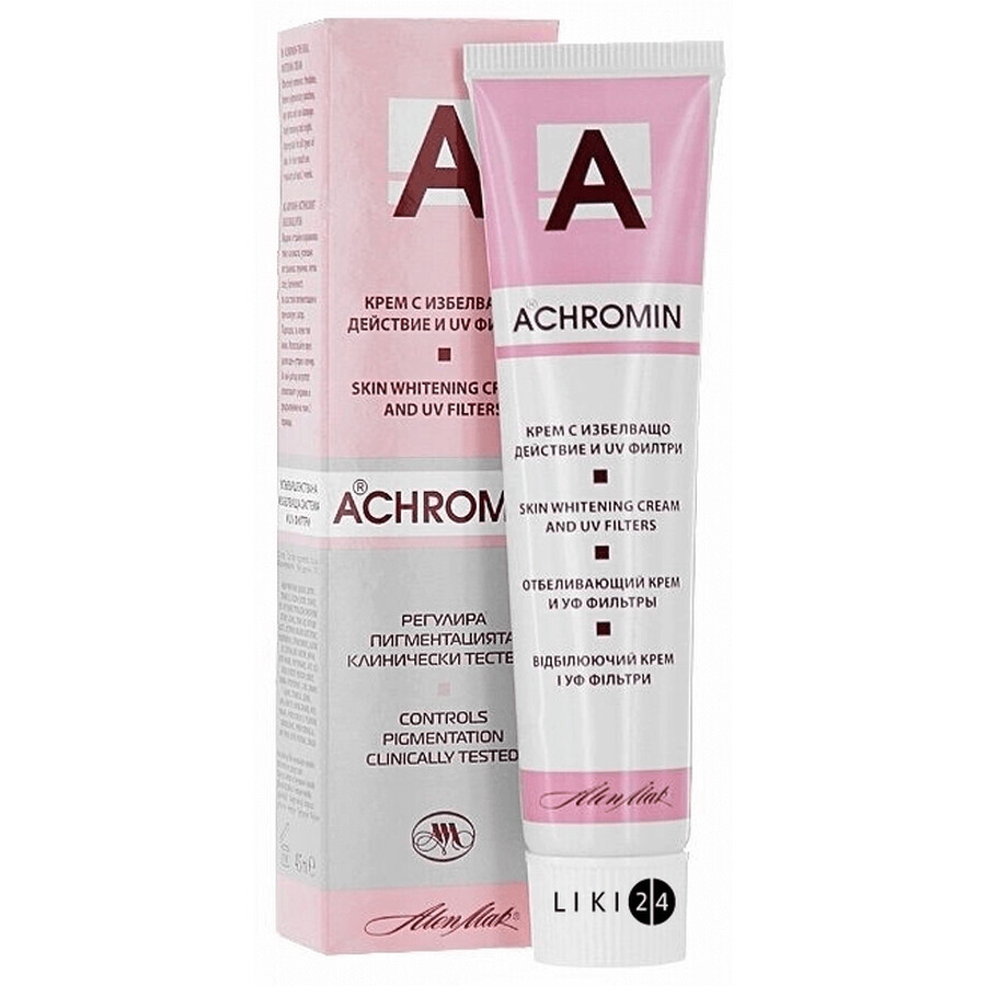 Крем для рук Alen Mak отбеливающий ахромин 45 мл: цены и характеристики
