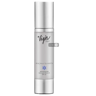 Крем для обличчя Vigor SPF30 Жасмин і М'ята зволожуючий, 20 мл