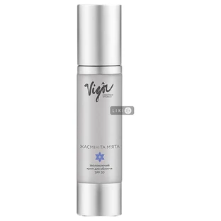 Крем для обличчя Vigor SPF30 Жасмин і М'ята зволожуючий, 50 мл