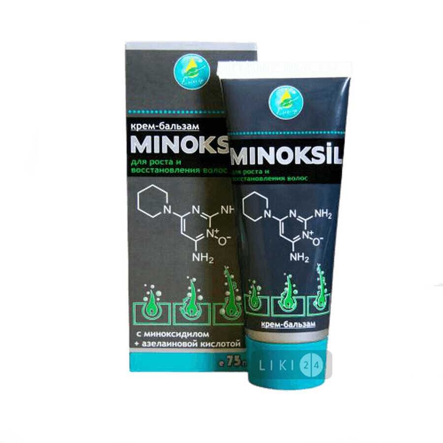 Крем-бальзам Эликсир Миноксил с миноксидилом для роста и восстановления волос, 75 мл: цены и характеристики
