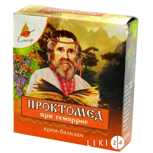 Крем-бальзам Эликсир Проктомед, 10 г