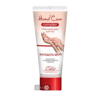 Крем-бальзам для рук Еліксир Hand Care Complex зволожуючий з вітамінним комплексом тривалої дії, 75 мл