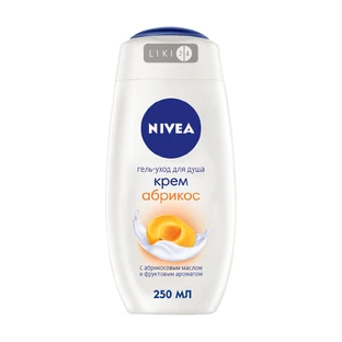 Крем-гель для душу Nivea Молоко та абрикос 250 мл