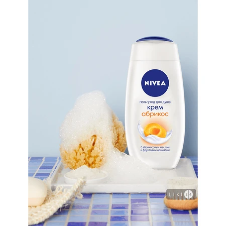 Крем-гель для душу Nivea Молоко та абрикос 250 мл: ціни та характеристики
