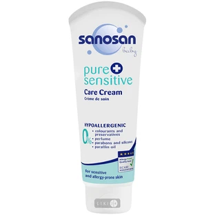 Дитячий крем-догляд Sanosan Pure Sensitive 100 мл