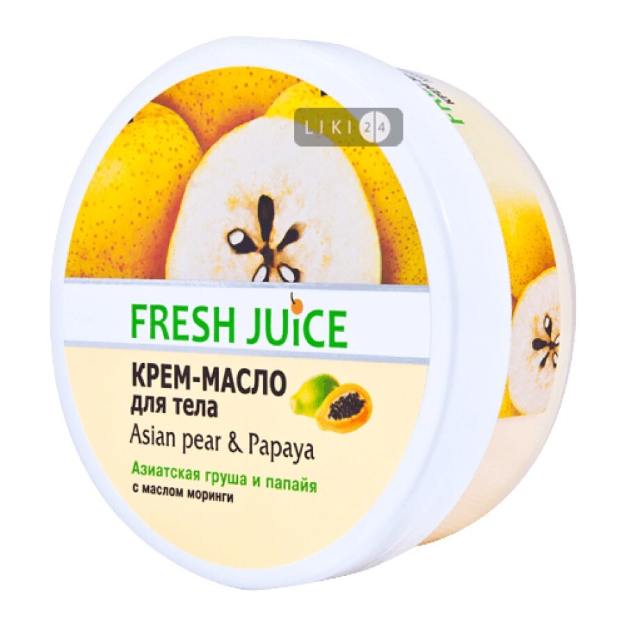 Крем-масло для тела Fresh Juice Asian Pear & Papaya 225 мл: цены и характеристики
