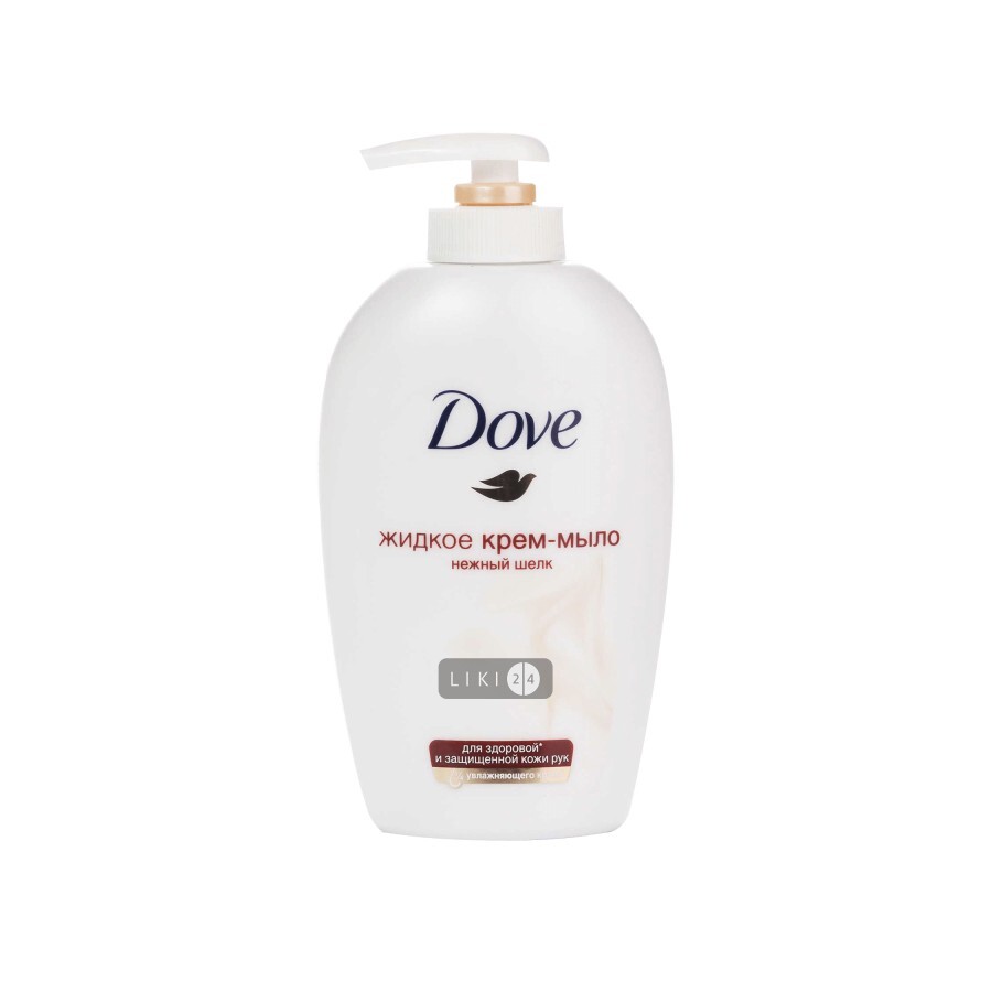 Крем-мыло Dove Нежный шелк жидкое 250 мл : цены и характеристики