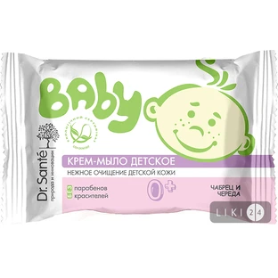Дитяче крем-мило Dr. Sante Baby Чебрець і череда 90 г