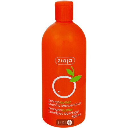 Крем-мыло для душа Ziaja Orange Butter Line Оранжевое масло 500 мл