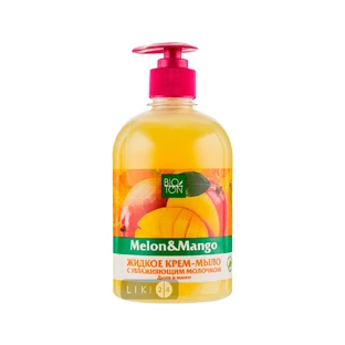 Антибактериальное мыло Bioton Active Fruits Melon & Mango, 500 мл
