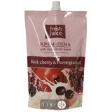 Крем-піна для прийняття ванн серії "fresh juice" дой-пак 500 мл, Black cherry & Pomegranate