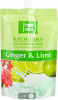 Крем-пена для принятия ванн серии &quot;fresh juice&quot; дой-пак 500 мл, Ginger & Lime