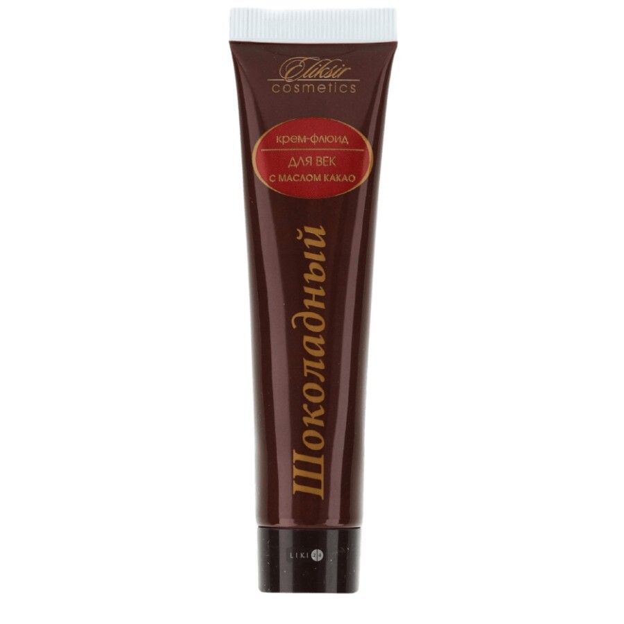 Крем-флюїд для повік Еліксир Шоколадний з маслом какао 40 мл: ціни та характеристики