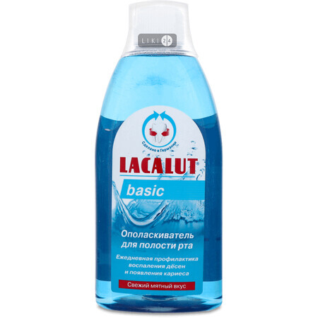 Ополаскиватель для полости рта Lacalut Basic 500 мл 