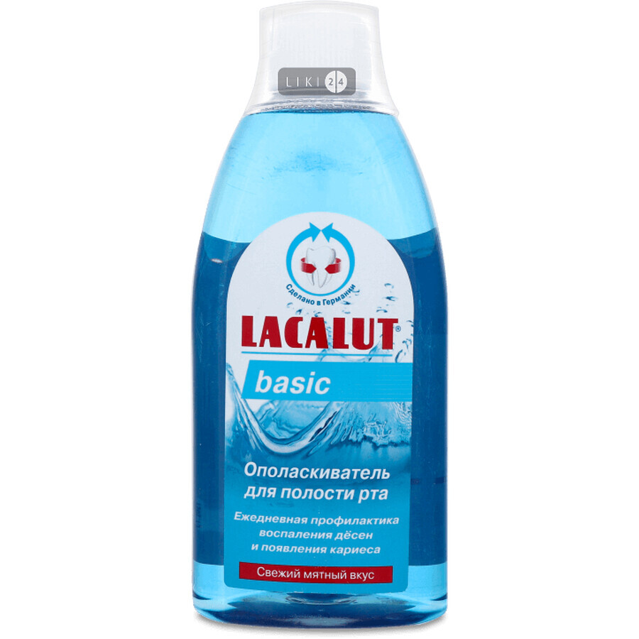 Ополаскиватель для полости рта Lacalut Basic 500 мл : цены и характеристики