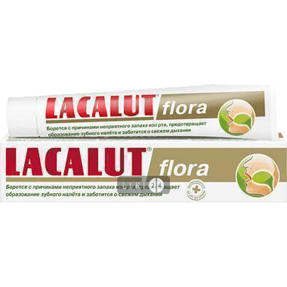 Лакалут флора (lacalut flora) зубна паста 50 мл: ціни та характеристики