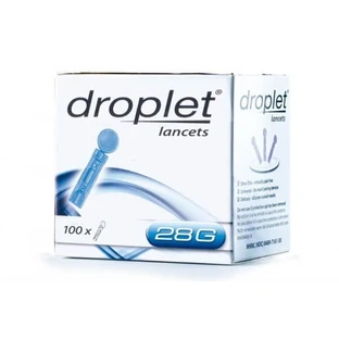 Ланцет (скарифікатор) для проколюючих пристроїв droplet G28 №100