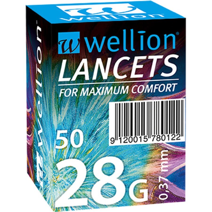 Ланцети Wellion G28, №50: ціни та характеристики