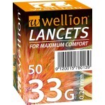Ланцети Wellion G33, №50: ціни та характеристики