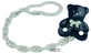 Ланцюжок для пустишки Baby-Nova 34144, Ведмідь