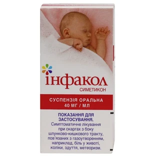 Інфакол сусп. орал. 40 мг/мл фл. 50 мл