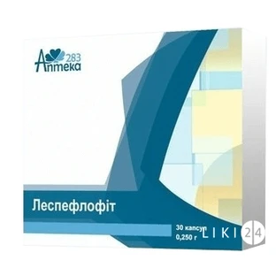 Леспефлофит капсулы 250 мг, №30