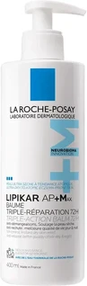 Бальзам для лица и тела La Roche-Posay (Ля Рош-Позе) Липикар AP+Max липидовосстанавливающий для сухой и склонной к атопии кожи детей и взрослых 400 мл
