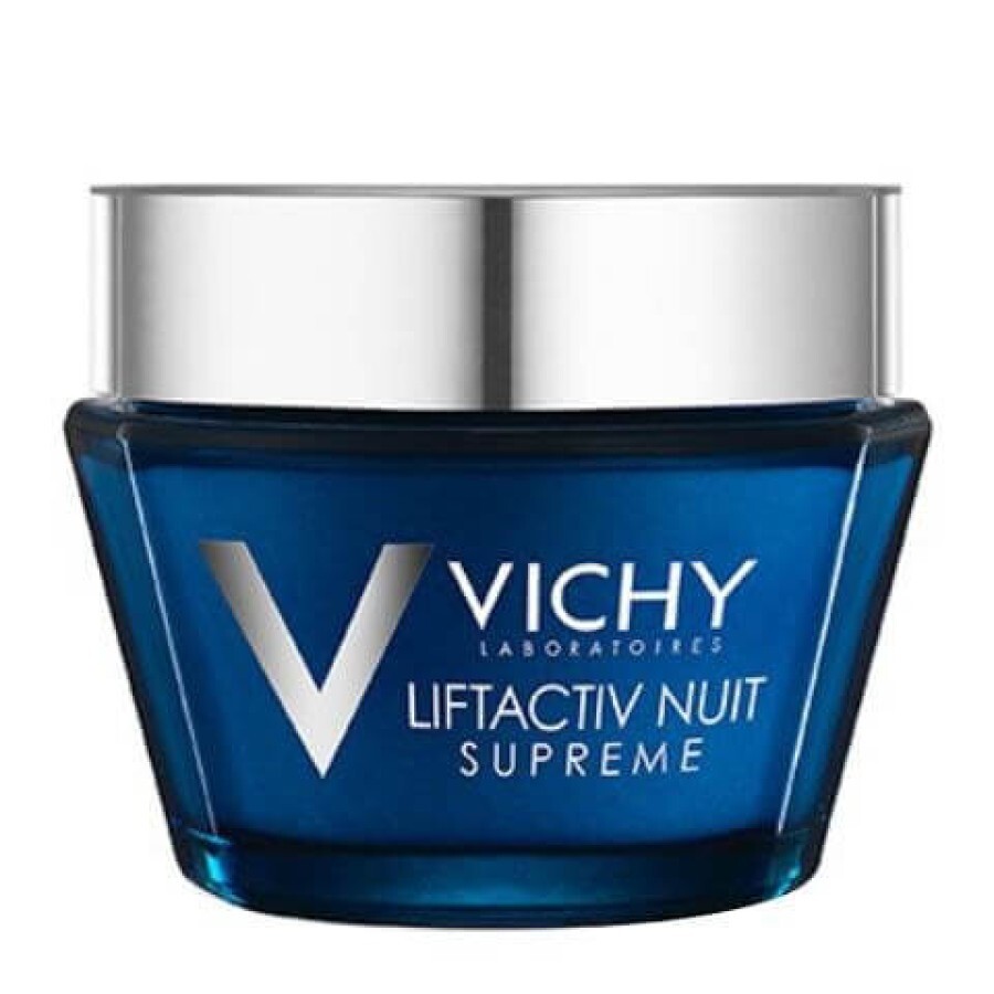 Vichy LiftActiv Supreme Night нічний догляд проти зморшок і для пружності шкіри, 50 мл: ціни та характеристики