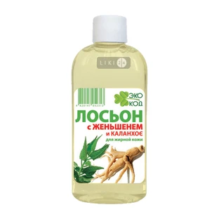 Лосьон для лица Экокод с женьшенем и каланхоэ 100 мл