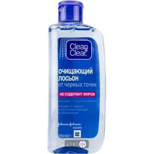 Очищающий лосьон Clean & Clear от черных точек 200 мл