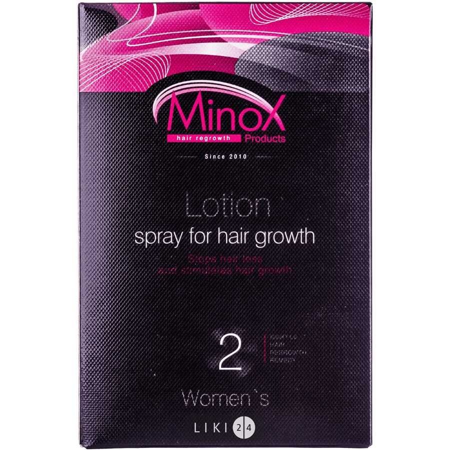 Лосьйон для волосся MinoX 2 Lotion-Spray For Hair Growth для росту волосся, 50 мл №2: ціни та характеристики