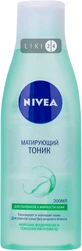Матуючий тонік Nivea для жирної шкіри 200 мл