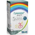 Сумамед Форте пор. д/орал. сусп. 1200 мг фл. 30 мл, + калибр. шприц и ложечка