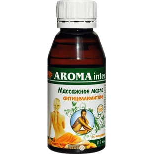  Олія Aroma Inter антицелюлітна масажна, 115 мл