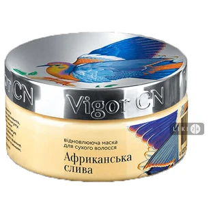 Маска восстанавливающая Vigor для жирных волос африканская слива 180 мл