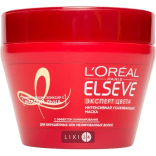 Маска L'oreal Paris Elseve Колір і Блиск для фарбованого і мелірованого волосся 300 мл