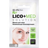 Маска для обличчя Elfa Pharm Lico + Med Освежающе-тонізуюча 20 мл
